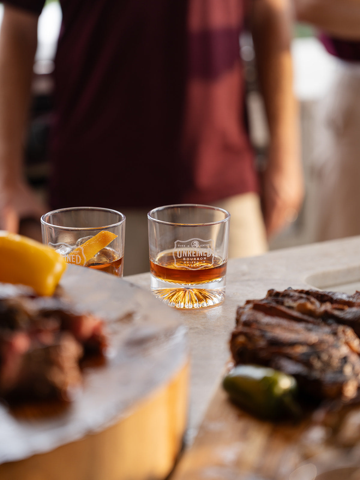 Unreined Low-Ball Glass Set